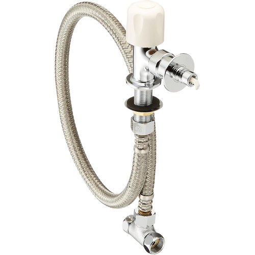 SANEI サンエイ 食洗機用分岐止水栓セット ホース 水機能 80cmフレキ付き Y5050TVA-1S-13