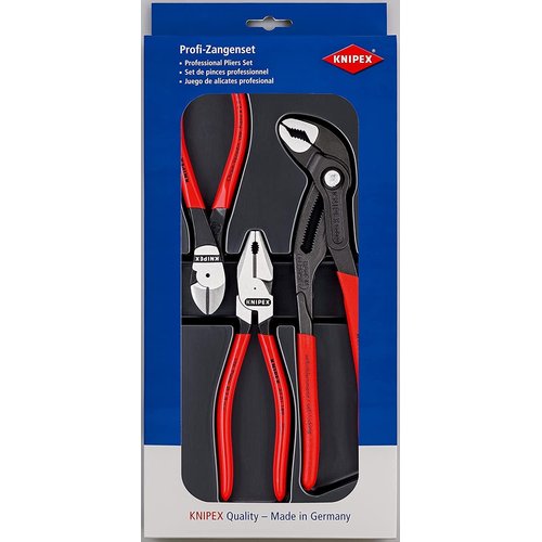クニペックス KNIPEX プライヤーセット3本組 002010