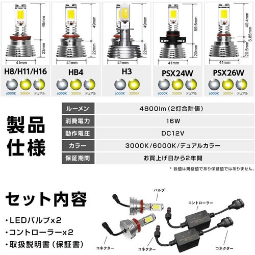 スフィアライト H8 H11 H16 フォグランプ L 整 補助灯 SPHERELIGHT SHKPE060-S_5