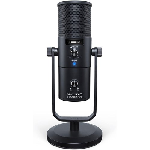 M-Audio USB コンデンサーマイク 4種類の指 レワーク ポッドキャスト 配信用マイク UBER Mic