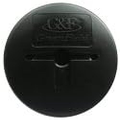 防草ワッシャー ブラック φ80mm×H12.5mm×2mm厚 600入／箱
