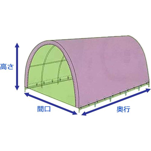 南榮工業 Nan-a Corporation パイプ車 U／B SB 兼用 天幕 スーパーブラウン 国産 日本産_1