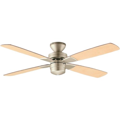 大光電機 DAIKO シーリングファン 灯具なし リモ 羽根リバーシブル シルバー 簡易取付式 AS-563E