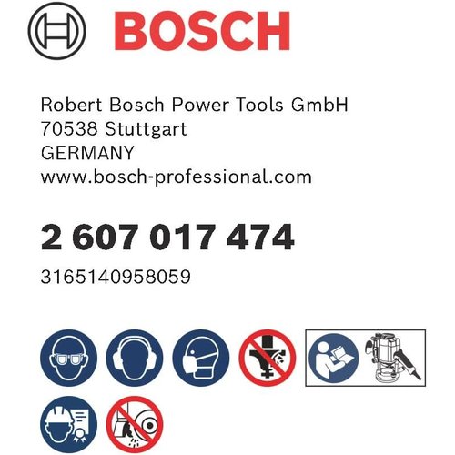 ボッシュ BOSCH ルーター・トリマービットセット 30種・30本入 2607017474
