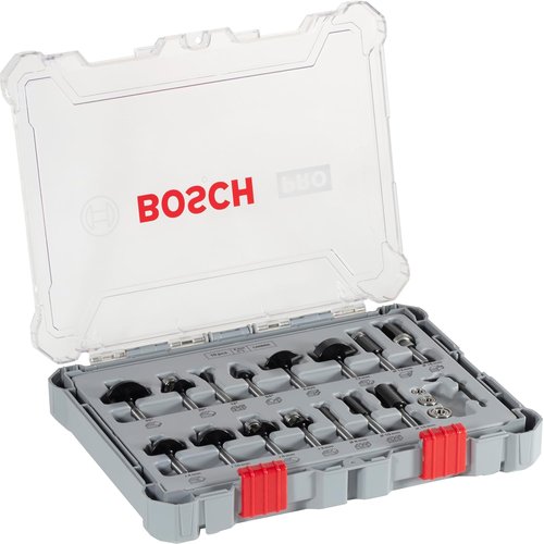 ボッシュ BOSCH ルーター・トリマービットセット 15種・15本入 2607017471