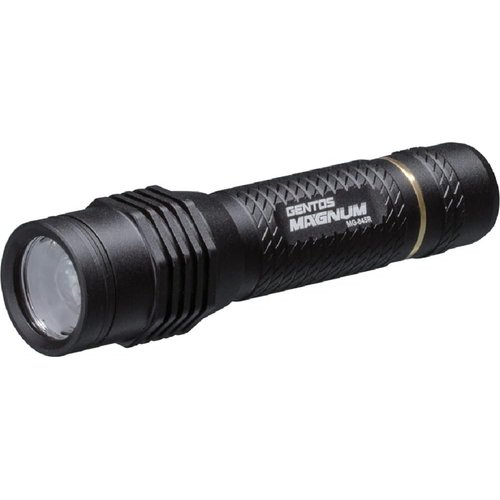 GENTOS ジェントス LED 懐中電灯 マグナム 灯3-19時間／耐塵／耐水／転がり防止 ANSI規格準拠