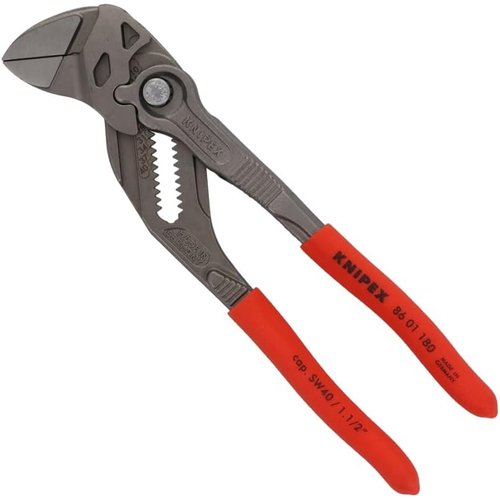 KNIPEX クニペックス 開口範囲調整可能なネジ用ツ ーティングハンドル 全長180mm 8601-180SB