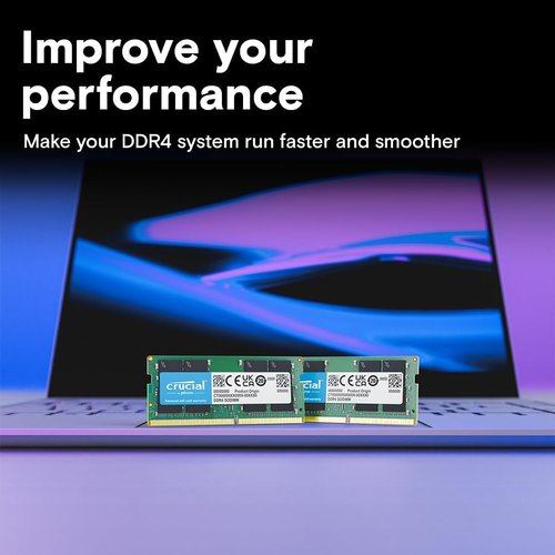 Crucial ノートPC用増設メモリ 64GB 32 ODIMM 260pin CT2K32G4SFD832A_2