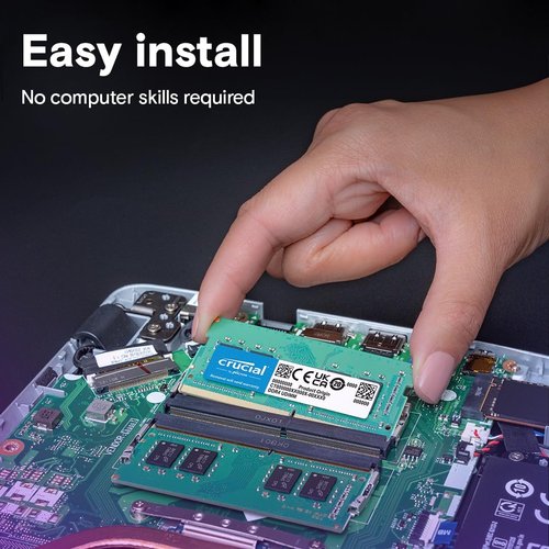 Crucial ノートPC用増設メモリ 64GB 32 ODIMM 260pin CT2K32G4SFD832A_4