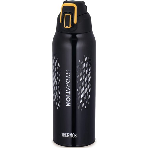 サーモス 水筒 真空断熱スポーツボトル 1L ブラックオレンジ 保冷専用 FHT-1001F BKOR_1