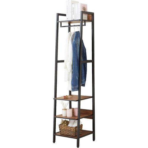 ドウシシャ ビスカーナ スリムハンガーラック ワードロ ク 幅40×奥行40×高さ170cm BC4017-HR