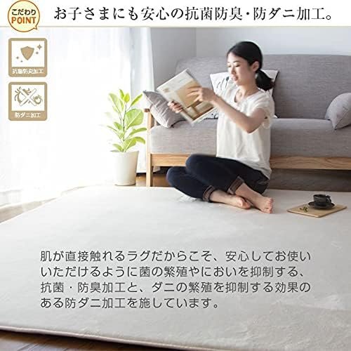 布団と寝具専門店カラーズ 低反発ラグマット ブラウン 0×250cm 約3畳 A712-TH250MAT-BR_4