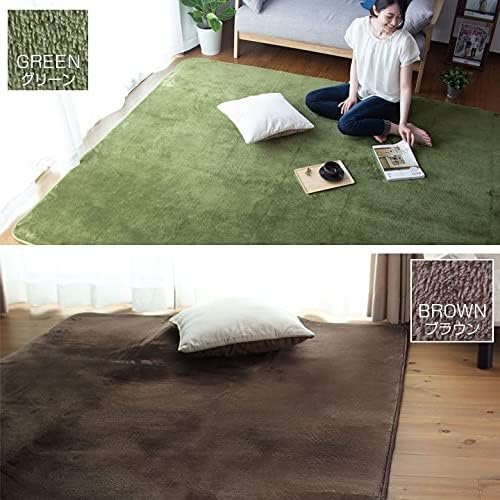布団と寝具専門店カラーズ 低反発ラグマット ブラウン 0×250cm 約3畳 A712-TH250MAT-BR_6