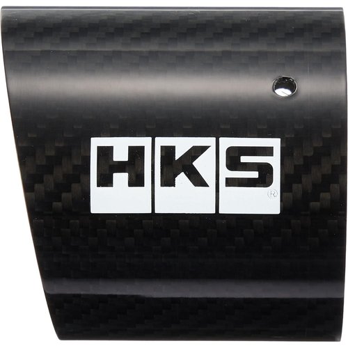 HKS 排気系パーツ Hi-Power SPEC-L バー φ75 L＝76 カーボン 34002-AK019_1