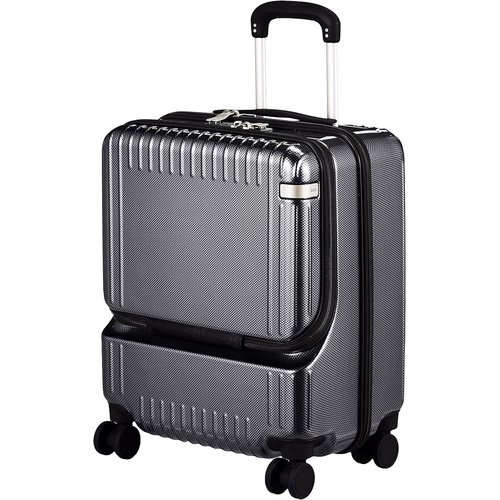 エーストーキョー パリセイド3Z フロントポケット キャスターストッパー付 機内持ち込み 37L