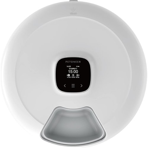 Petoneer NutriSpin 6 Meal P 犬猫お留守番対策 お手入れ簡単 自動餌やり機 ペット用品_1