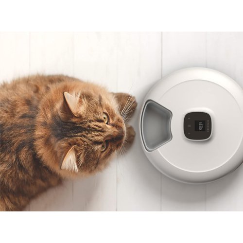 Petoneer NutriSpin 6 Meal P 犬猫お留守番対策 お手入れ簡単 自動餌やり機 ペット用品_3