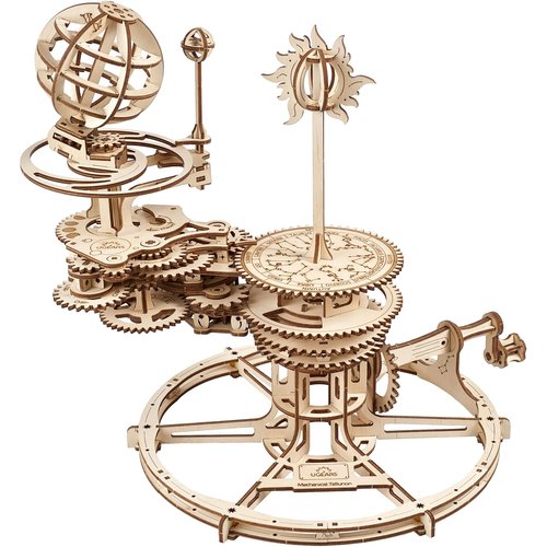 Ugears メカニカルテルリオン 70167 木製パズル 工作 模型 接着剤工具不要 大人 子供