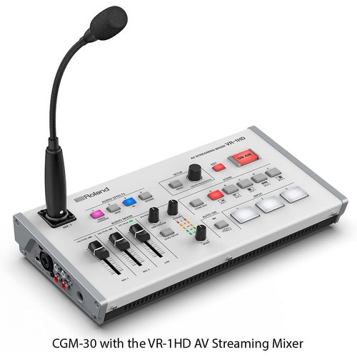 Roland ローランド グースネック型コンデンサーマイク CGM-30 Web会議 ライブ配信_2