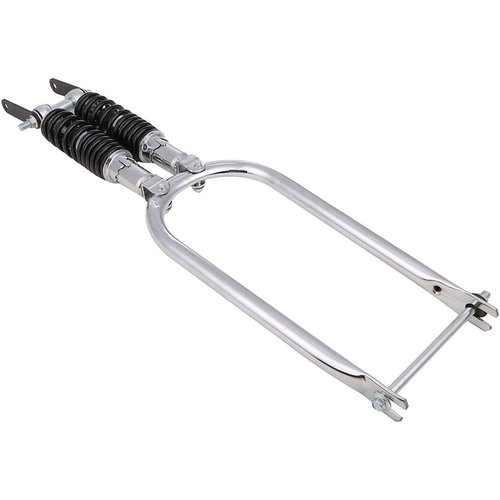 スプリンガーフォーク メッキ スーパーカブ C50 C 0 C90 リトルカブ 汎用品 カスタム パーツ 社外品