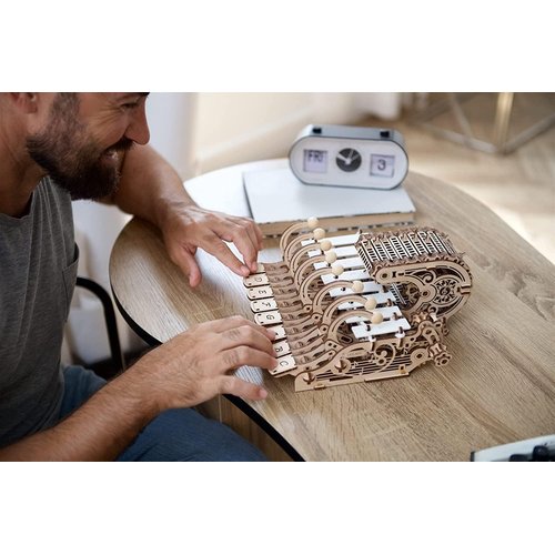 Ugears メカニカルチェレスタ 70178 木製パズル 工作 模型 接着剤工具不要 中級 大人_5