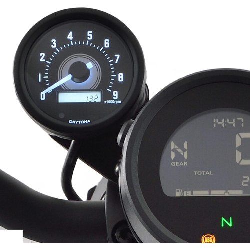 デイトナ Daytona レブル250／500 20- ホワイトLED φ60 9000rpm表示 39914