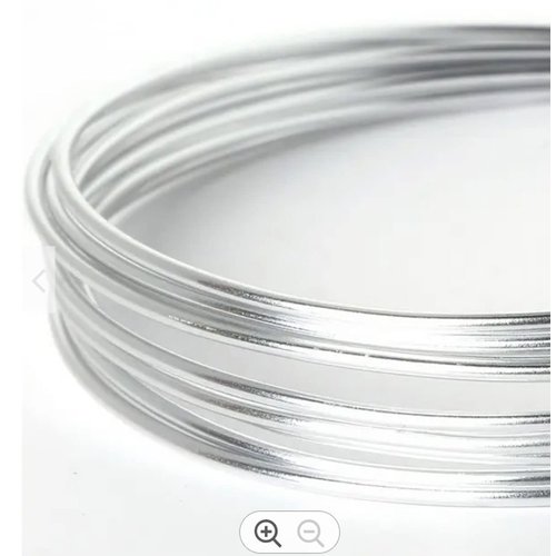 シルバーワイヤー 純銀ワイヤー Pure silver 99％ craft art ワイヤーアート 1mm-1m_3