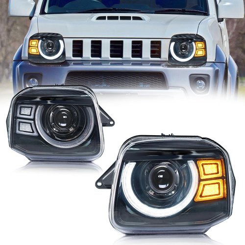 YUANZHENGスズキ ジムニー JB23型 ヘッド NY JB23 Headlights1998-2018年