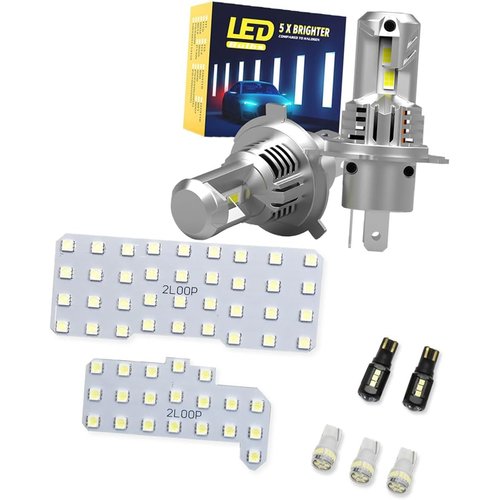 2LOOP ツーループ LED化 R4.8〜 手押し車R 赤ちょうちん灯 うしろ側照明ランプ カスタム 一部分 仕かける -純白光