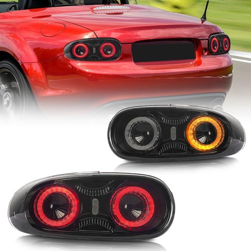 Archaic マツダ MX-5 ロードスター NC系 ts for Miata NC2 NC3 スモークレンズ