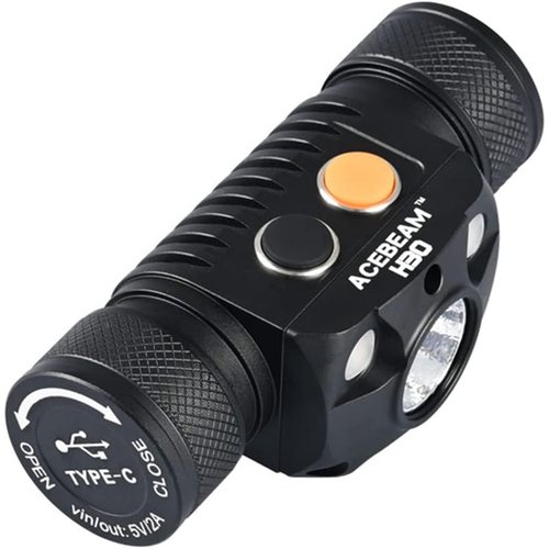 ACEBEAM H30 LED ヘッドライト 明るい 用 頭につける ライト クールホワイト6500K+赤+緑_2