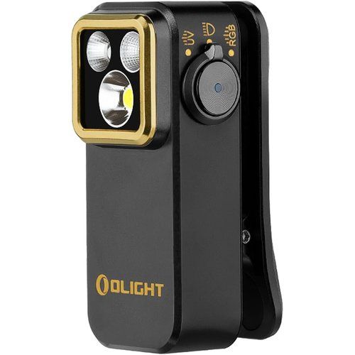 OLIGHT オーライト Oclip Pro S le グ ハイキング 点検 レジン用 ペットの尿検出 ブラック