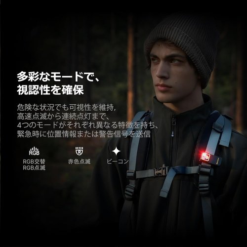OLIGHT オーライト Oclip Pro S le グ ハイキング 点検 レジン用 ペットの尿検出 ブラック_8