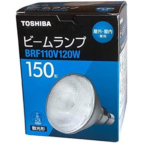 未使用　東芝　ビームランプ　150形　集光形　BRS110V120W 4個 Amazon | 東芝 屋外用 ビームランプ 集光形 150W形 BRS110V120W | 東芝