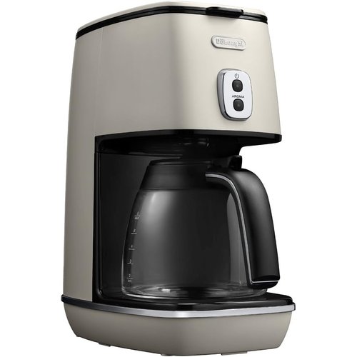 DeLonghi デロンギ ドリップコーヒーメーカー ルター アロマモード ホワイト デロンギファミリー登録で