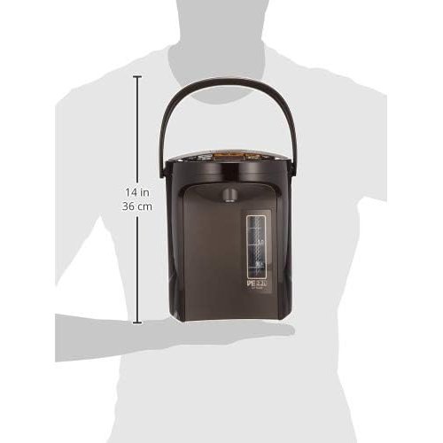 象印マホービン 電気ポット 2.2L 優湯生 省エネタ ほうびん 5段階温度設定 ブラウン CV-GA22-TA