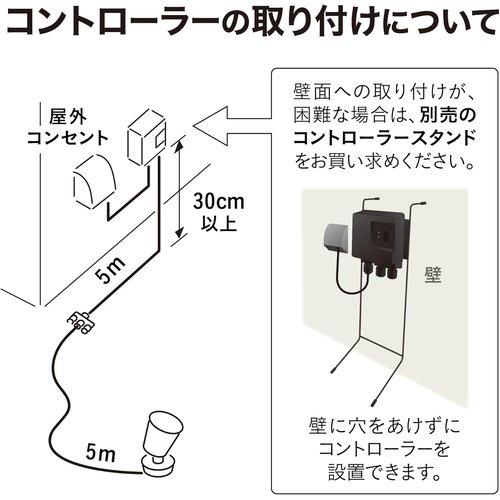 タカショー ガーデンライト ひかりノベーション 木のひ 明 防水 鮮やかな光 プロ仕様 樹脂 LGL-LH01P_8
