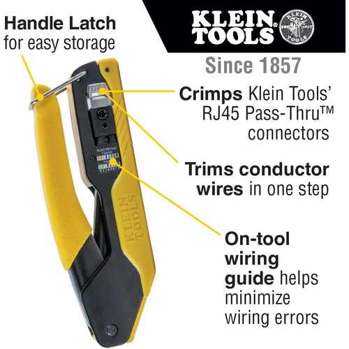 KLEIN TOOLS クラインツールズ Ｐａｓｓ−Ｔｈｒｕ圧着工具 VDV226005_1