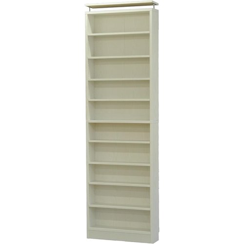 エイアイテック AITECH 書棚 ホワイト 70x18x228.7〜245cm CMR-702 WH