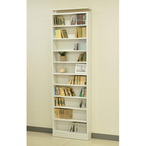 エイアイテック AITECH 書棚 ホワイト 70x18x228.7〜245cm CMR-702 WH_1