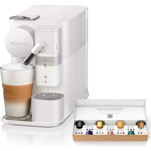 ネスプレッソ カプセル式コーヒーメーカー ラティシマ・ 水タンク容量1L ミルクレシピ対応 F121-WH-W