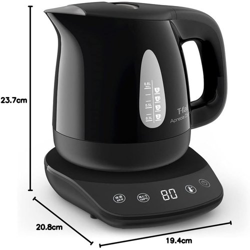 ティファール 電気ケトル 0.8L 温度調節 8段階 ラック 保温 自動電源オフ 空だき防止 KO7208JP