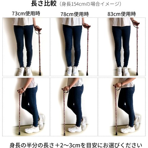 花シルバー 柄杖折りたたみ伸縮型 夢ライフステッキ ウェルファン 夢ライフステッキ 柄杖折りたたみ伸縮型[花シルバー]ウェルファン