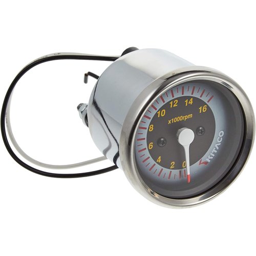 キタコ KITACO タコメーターキット φ60／機械 ／ダックス／CD50等 シルバー 752-1083830_1