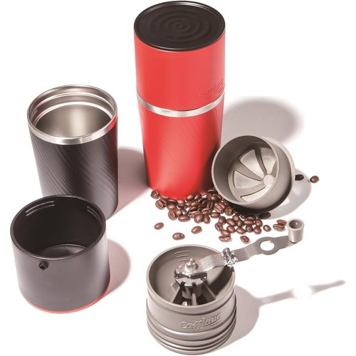 カフラーノ Cafflano ポータブル コーヒーメー 19.5cm クラシック CK-RD プレゼント ギフト_8