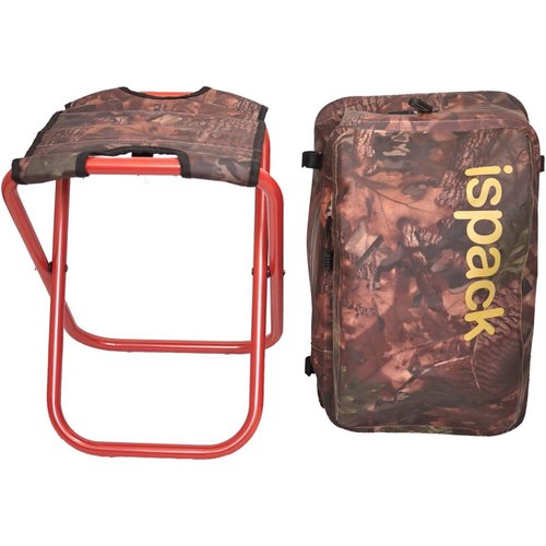 イスパック アウトドア 椅子付き リュック 3WAY 防水 IS-WP