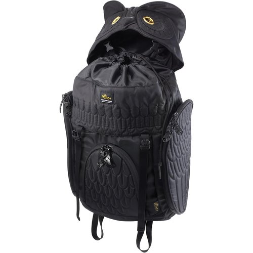 MORN CREATIONS ミミズク フクロウ リュック ブラック MORN CREATIONS