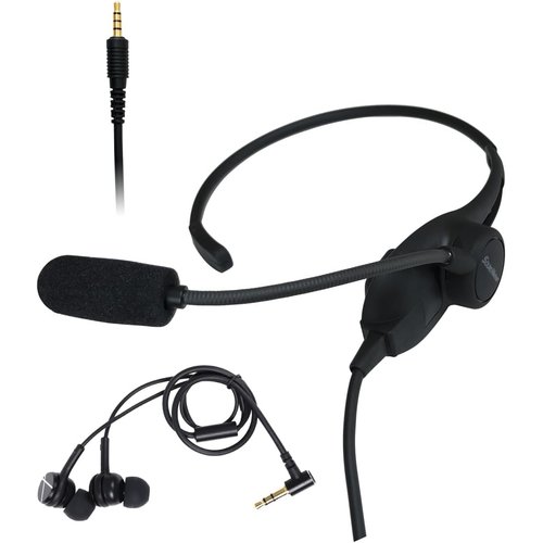 SOUNDWARRIOR ネックバンド型 ヘッドセット 両耳イヤホン 日本製 交換用アクセサリー付 SW-NS1