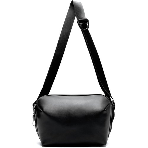 zepirion 無駄を全てなくしたシンプル ショルダ メンズ 防水 大容量 Urban Sling PUレザー