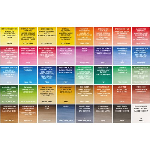 Winsor & Newton ウィンザー&ニュートン タジオセット ハーフパン 40色セット 18909471_3
